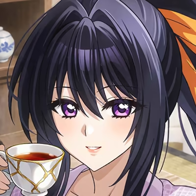 Akeno, a Waifu Love Letter character